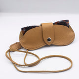 Étui à Lunettes – Daim Marron